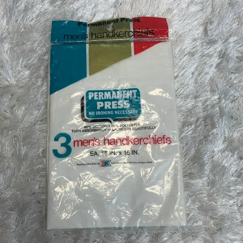 New In Package Handkerchiefs Set 3 16